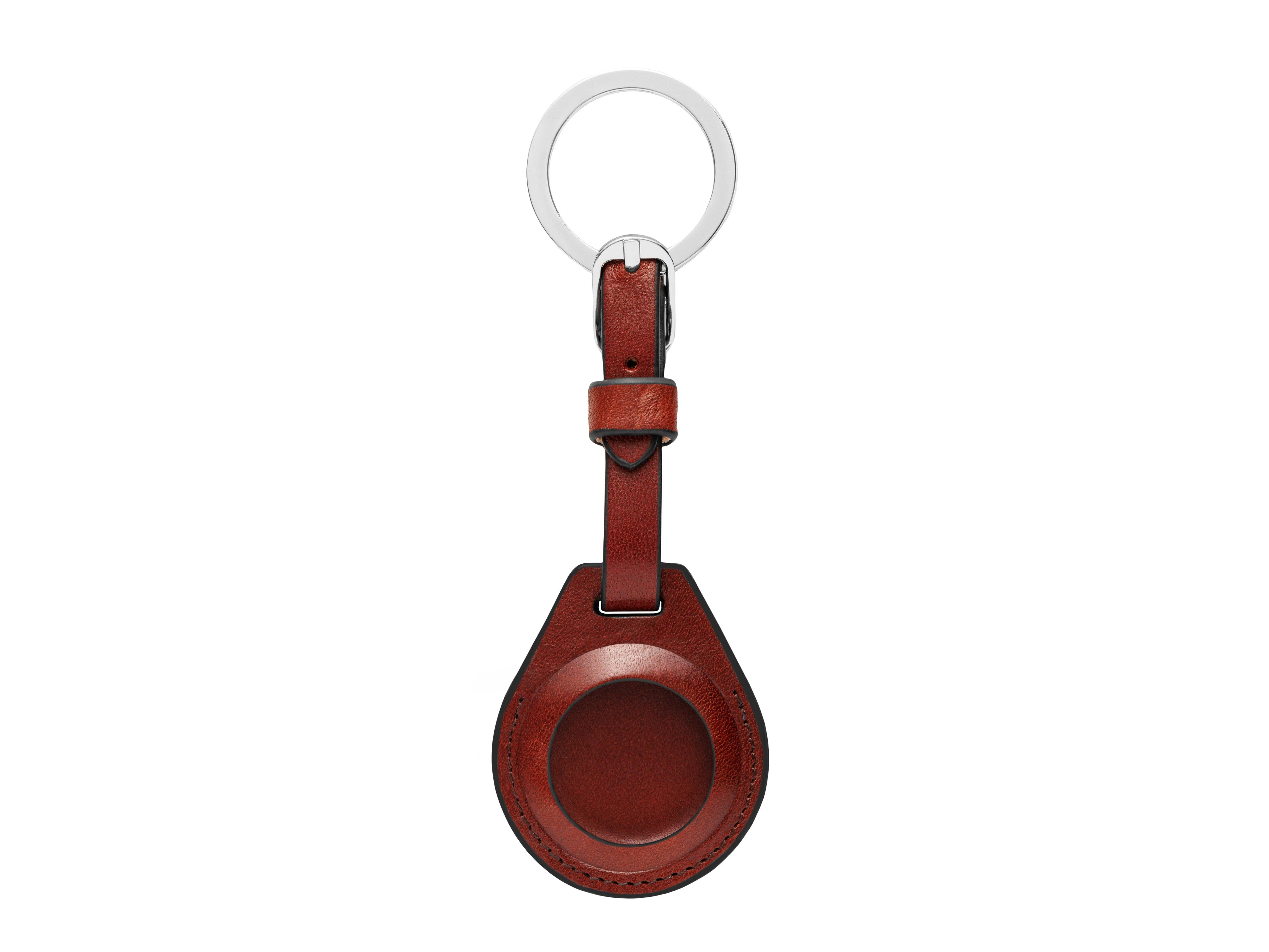 Old Leather Airtag Key Fob - Image 7