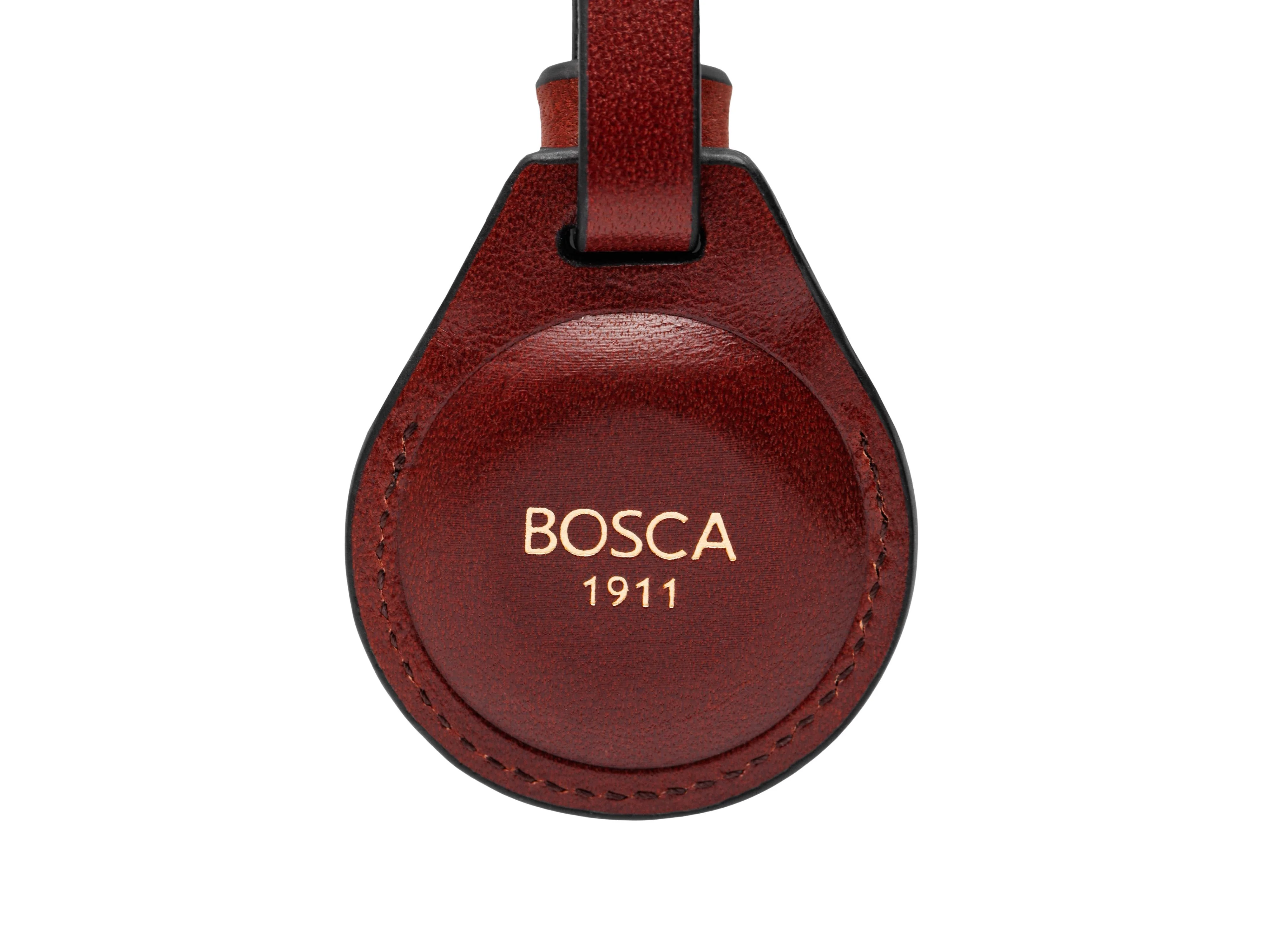 Old Leather Airtag Key Fob - Image 8