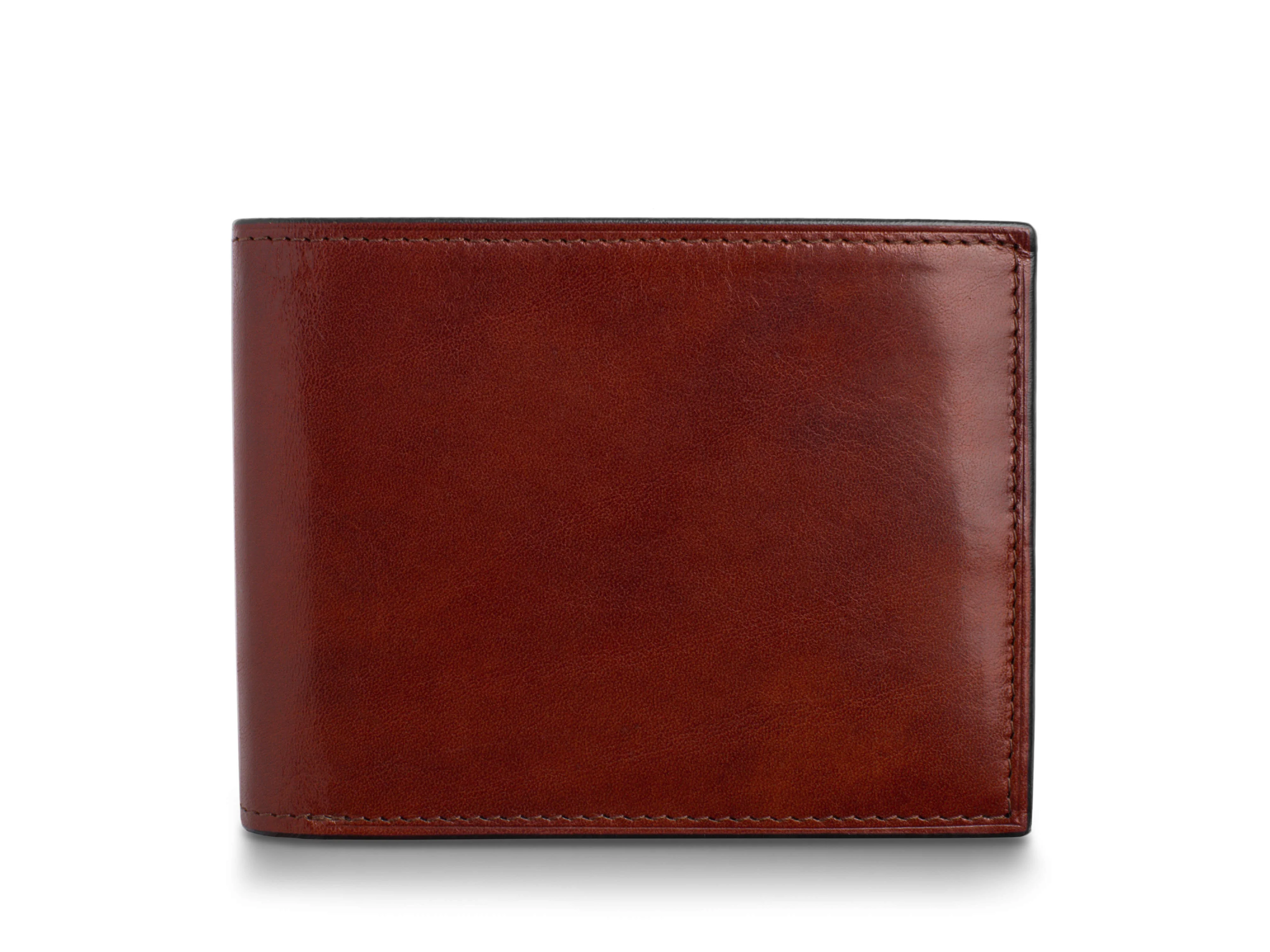 Old Leather Italia Bifold With Card / I.D. Flap - Image 25