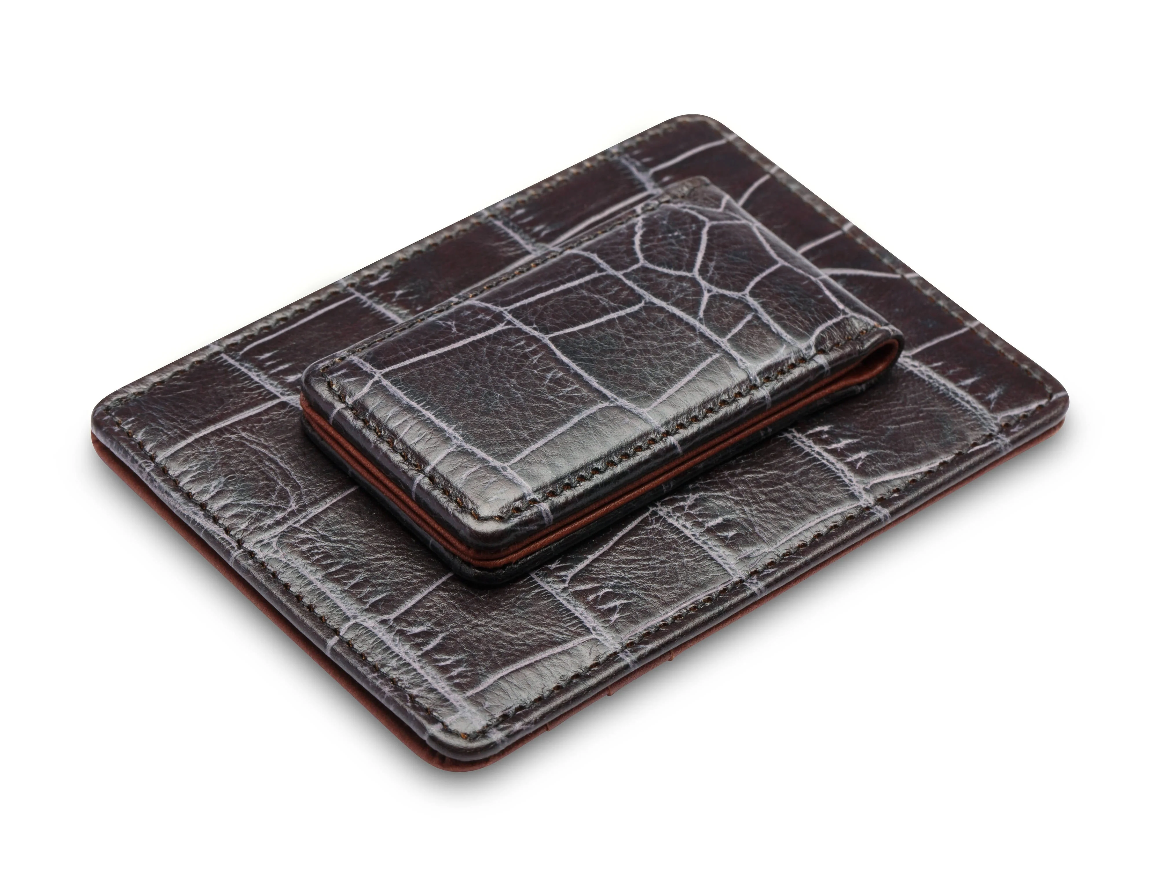 Vintage Crocco Front Pocket Wallet - Image 5