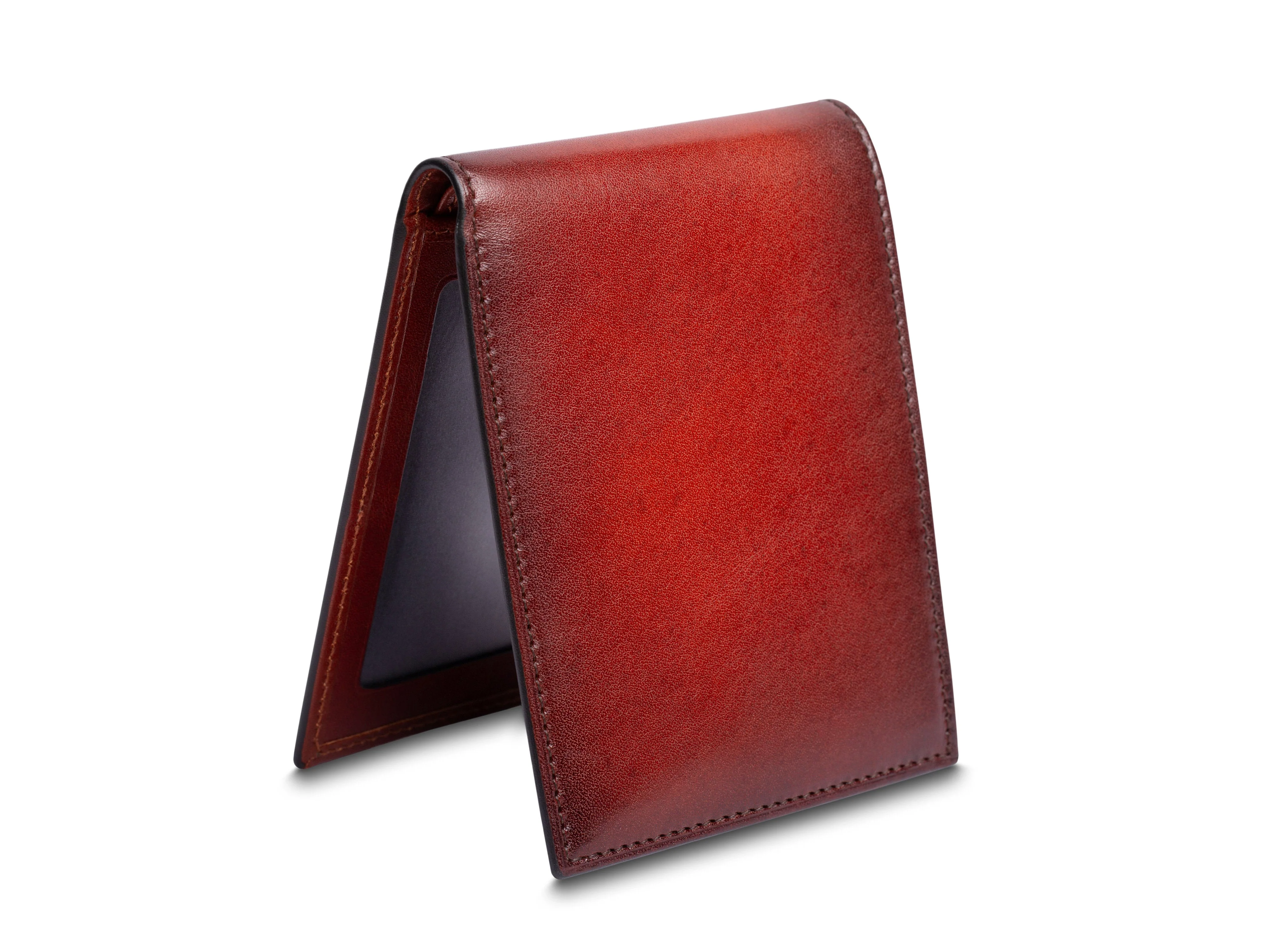 Smoked Old Leather Executive I.D. Wallet - Image 4