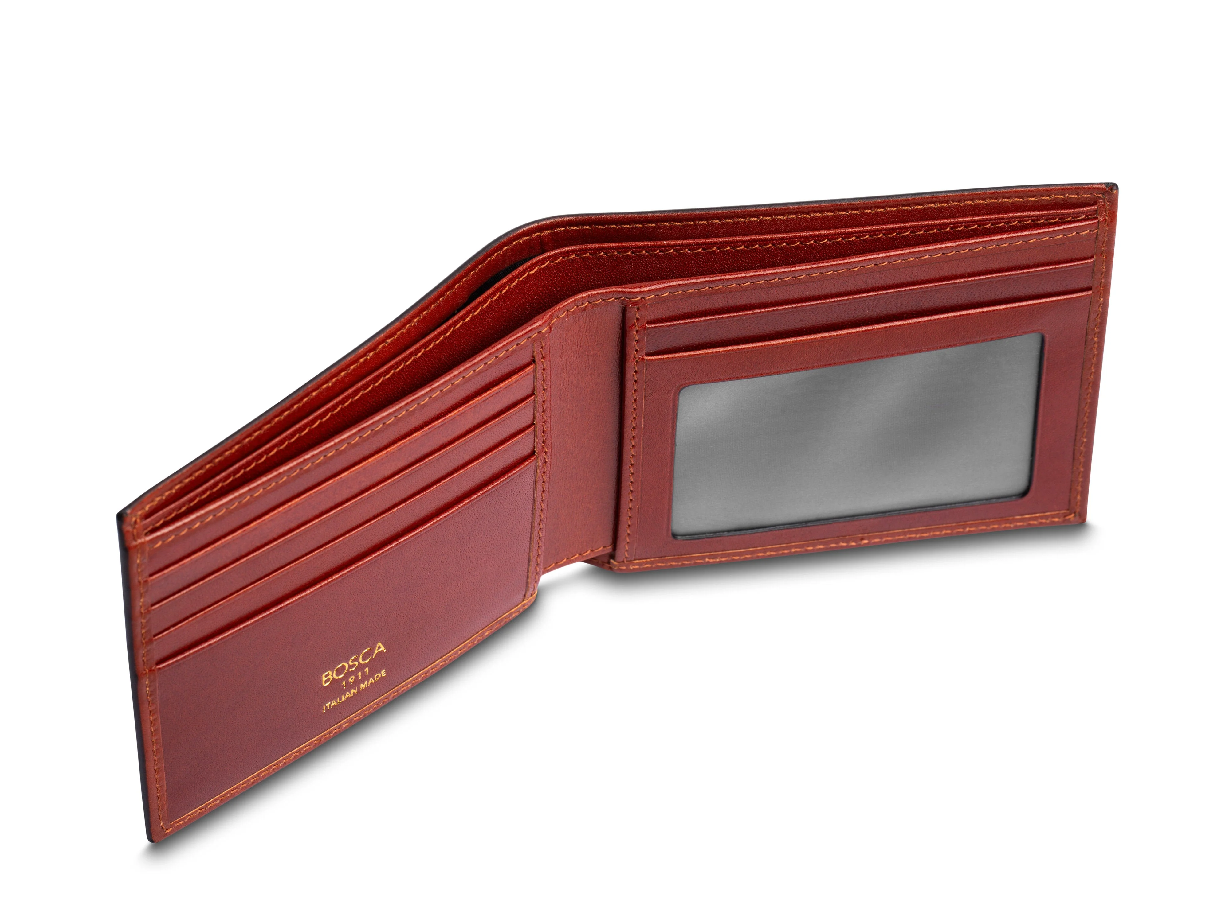 Smoked Old Leather Executive I.D. Wallet - Image 6