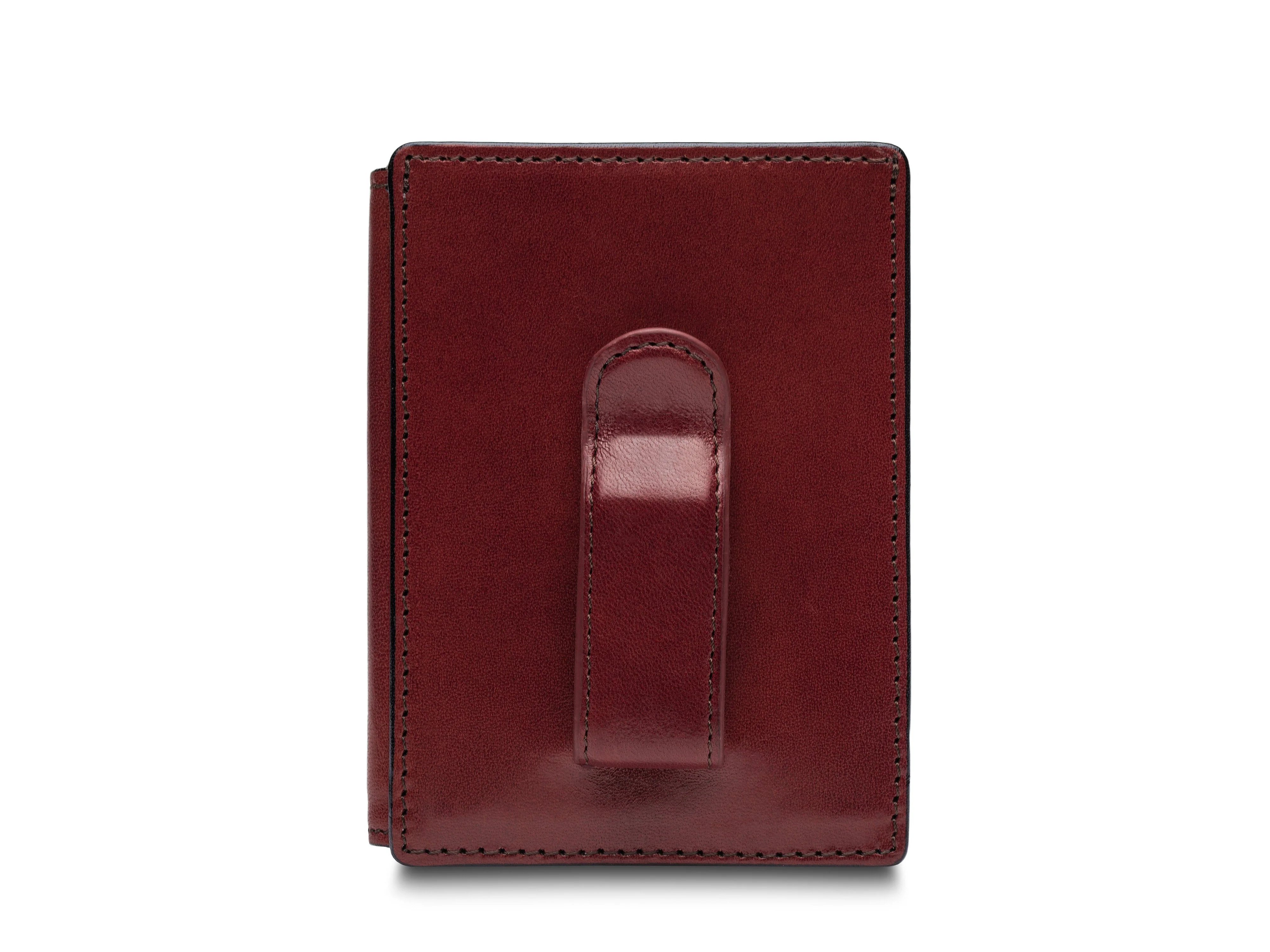 Old Leather Front Pocket I.D. Wallet - Image 9