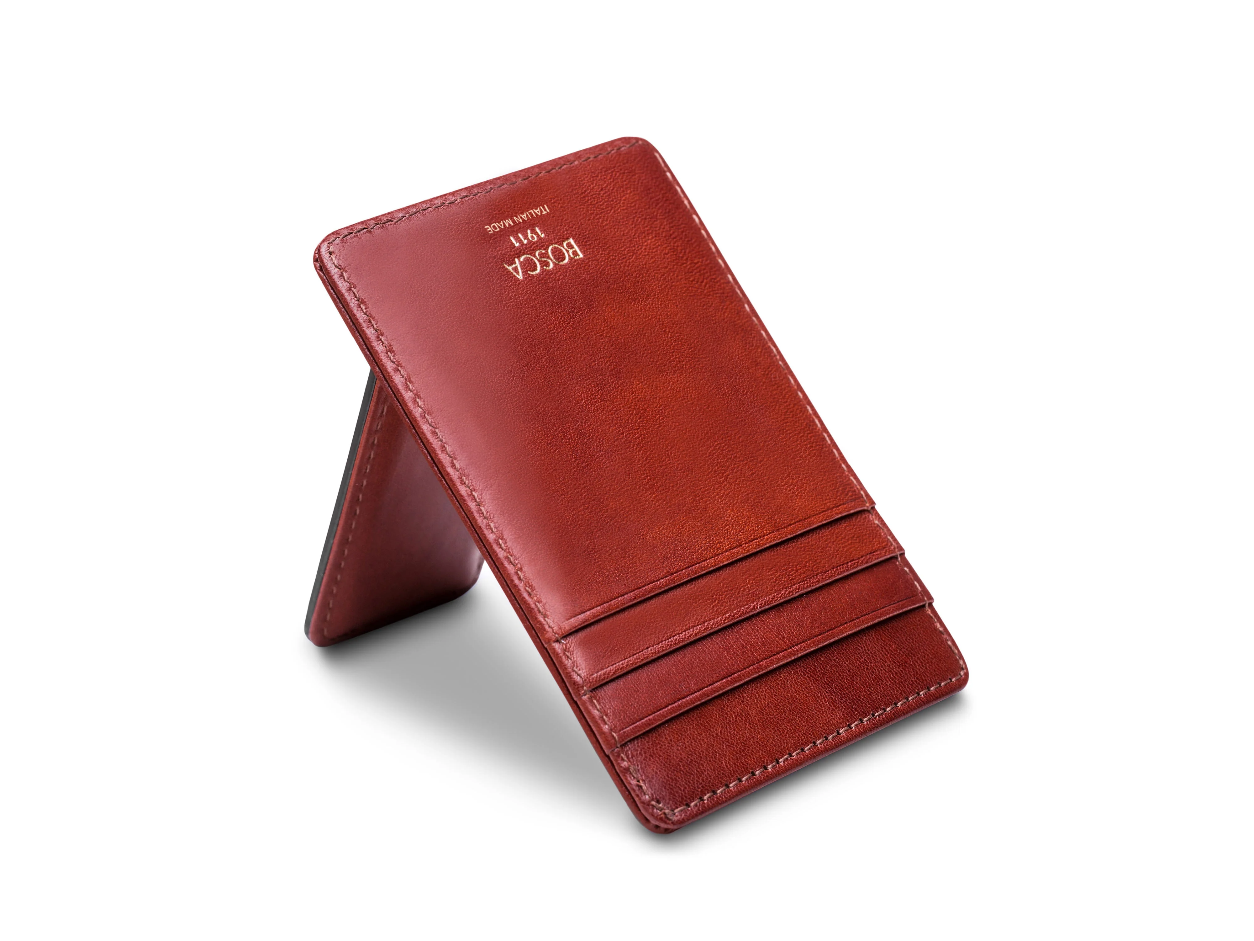 Old Leather Italia Front Pocket Wallet - Image 10