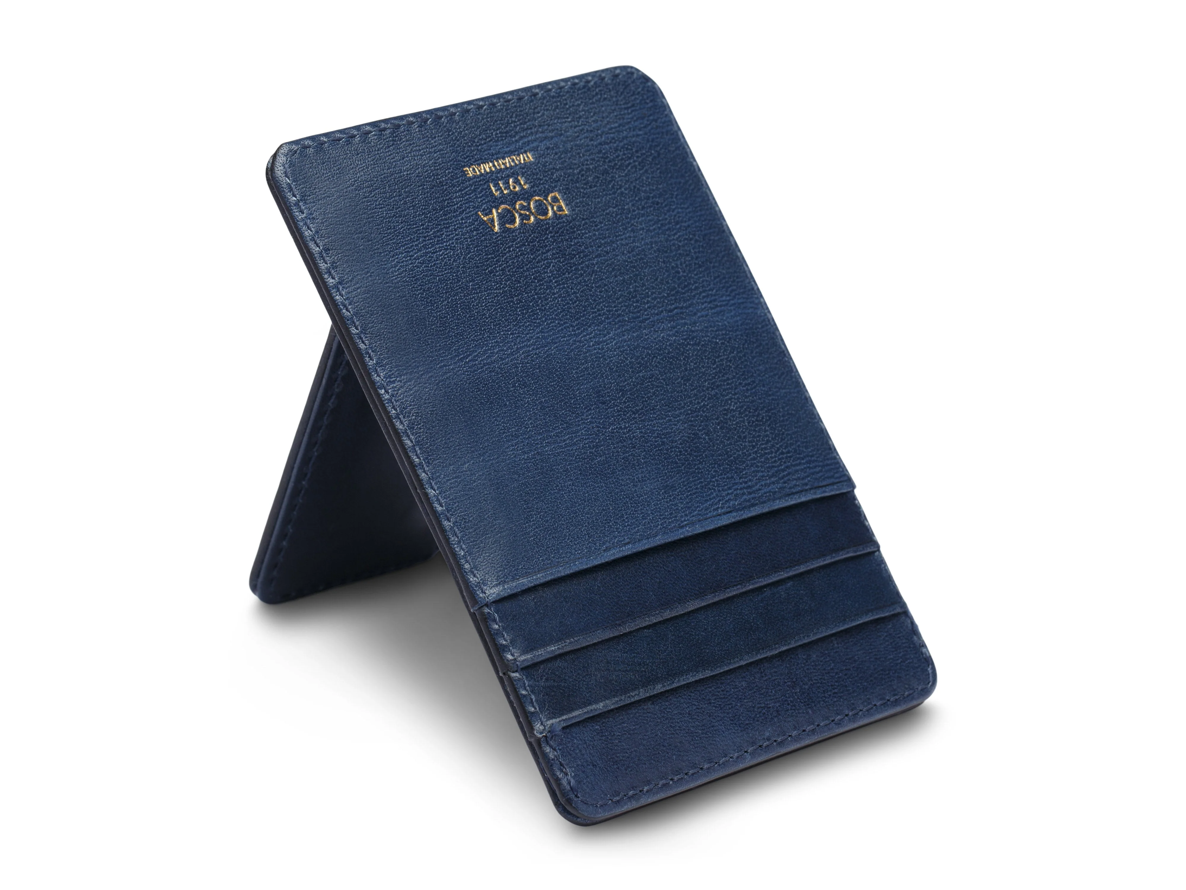 Old Leather Front Pocket Wallet - Image 3