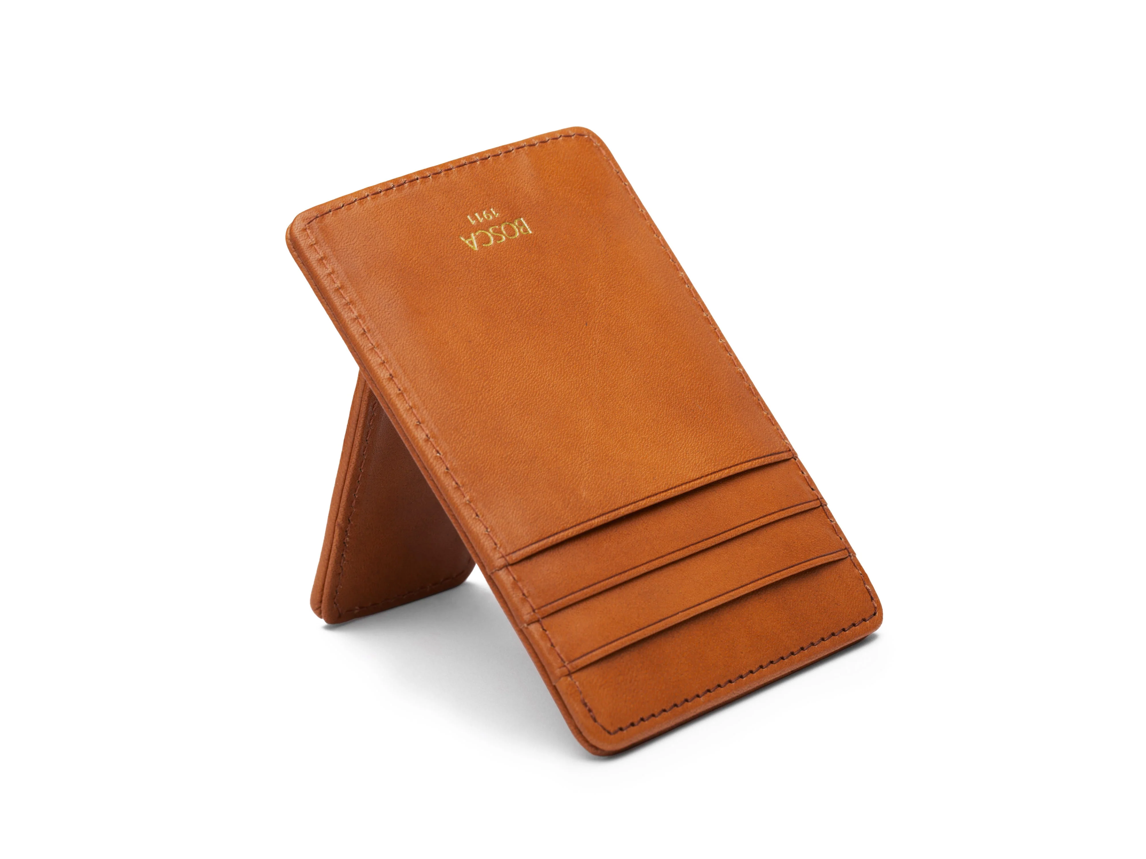 Old Leather Front Pocket Wallet - Image 8