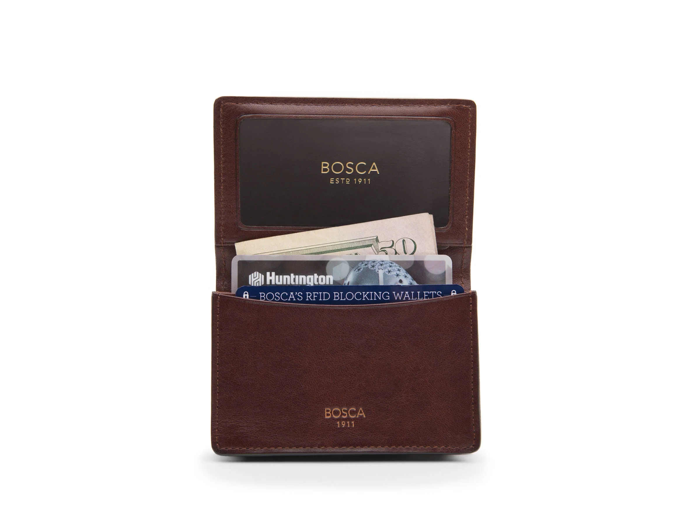 Dolce Full Gusset, 2 pkt Card Case W/ I.D. - Image 11