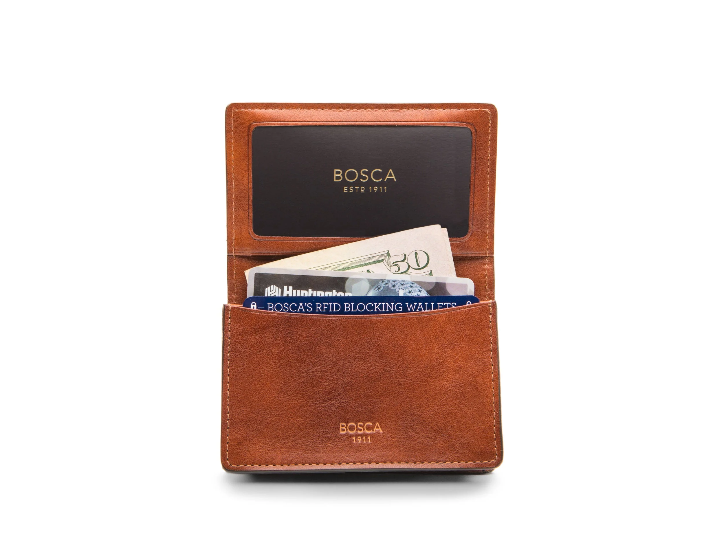Dolce Full Gusset, 2 pkt Card Case W/ I.D. - Image 6