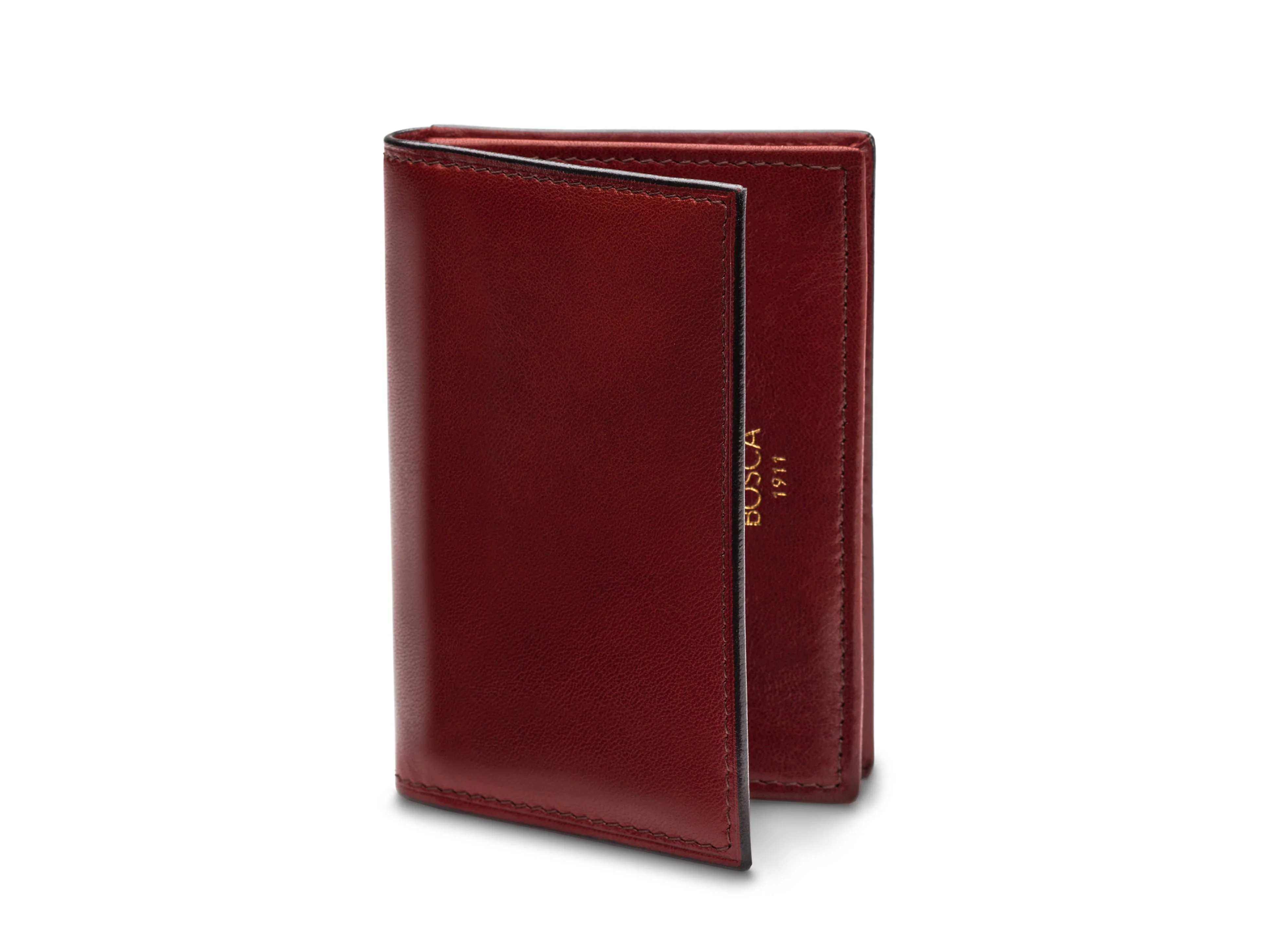 Old Leather Full Gusset, 2 Pkt Card Case W/ I.D. - Image 11