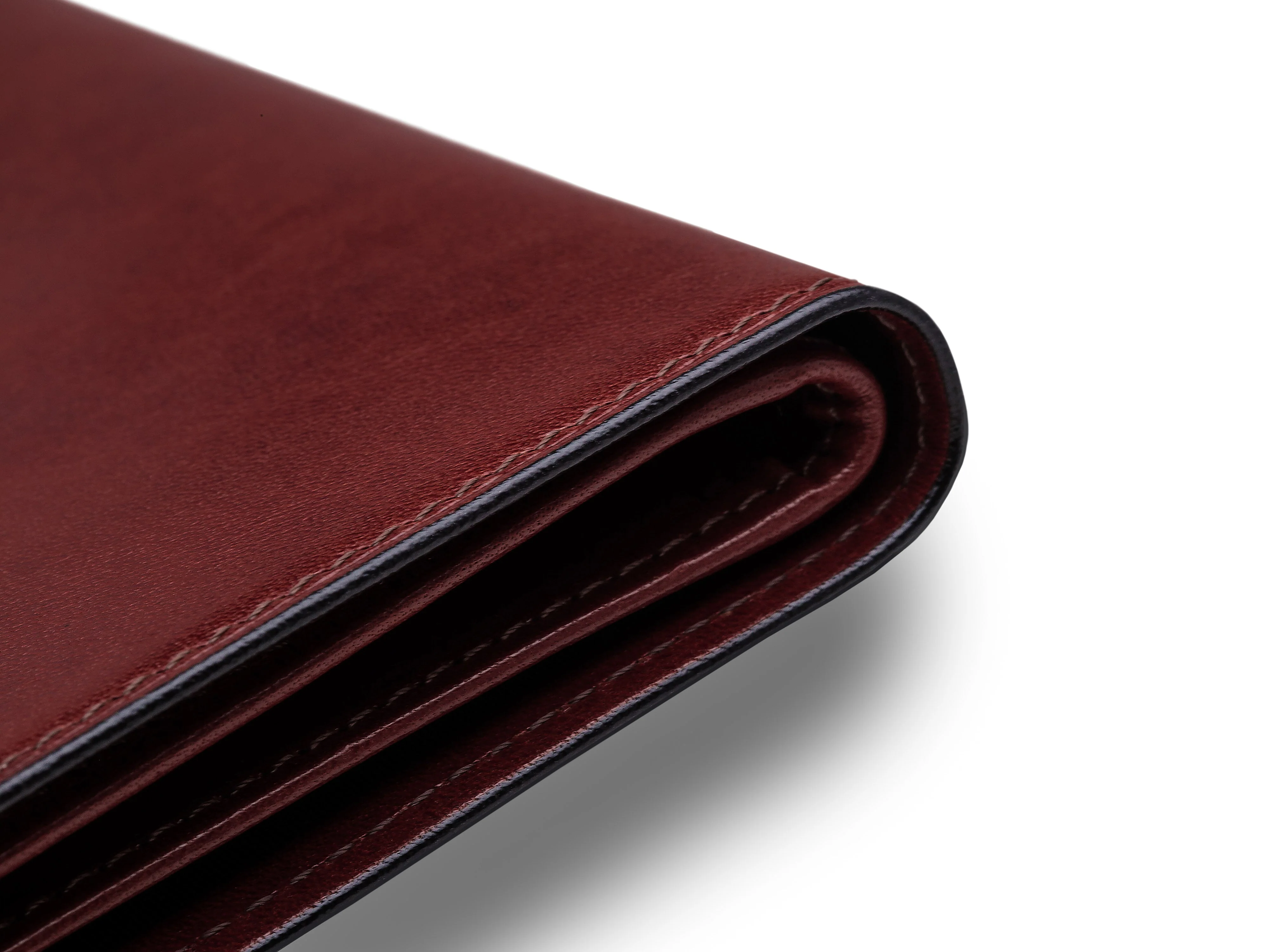 Old Leather Italia 12 Pocket Credit Wallet - Image 15