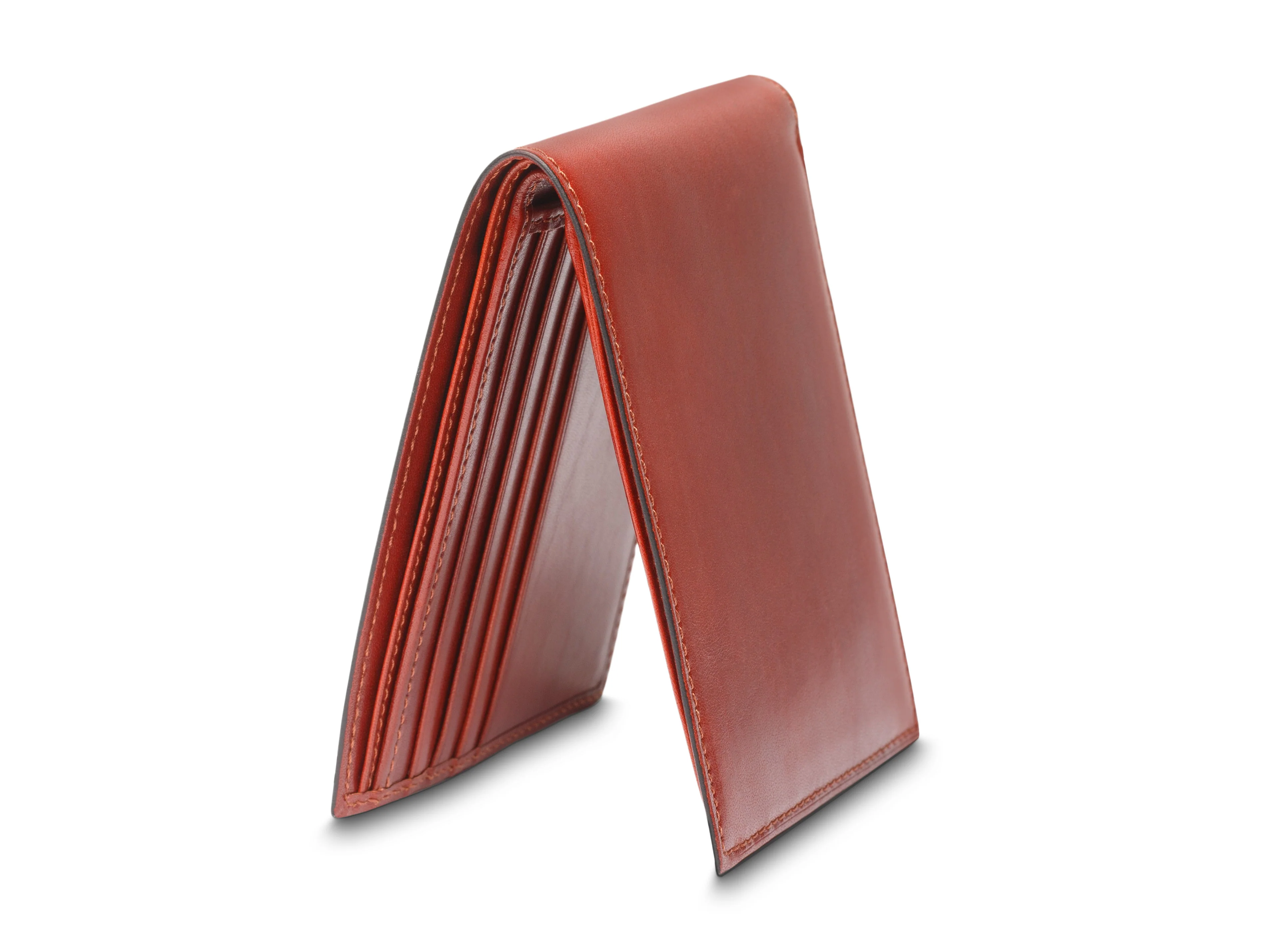 Old Leather Italia 8 Pocket Wallet - Image 10