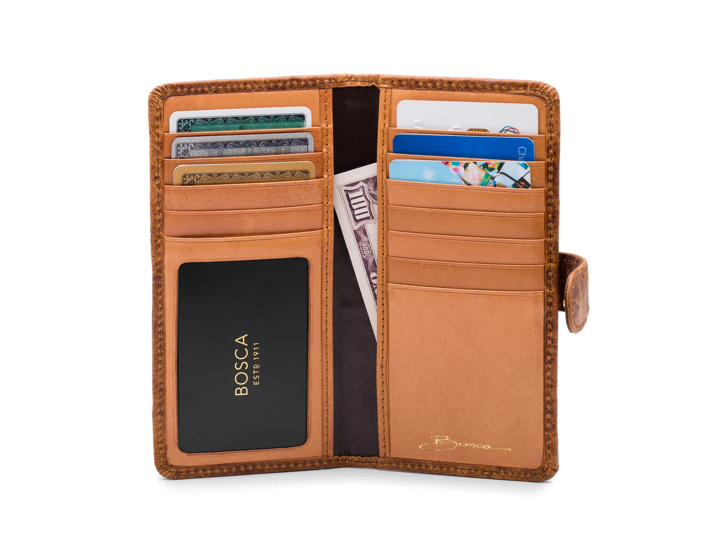 Ostrich Print Slim Credit Case - Image 3