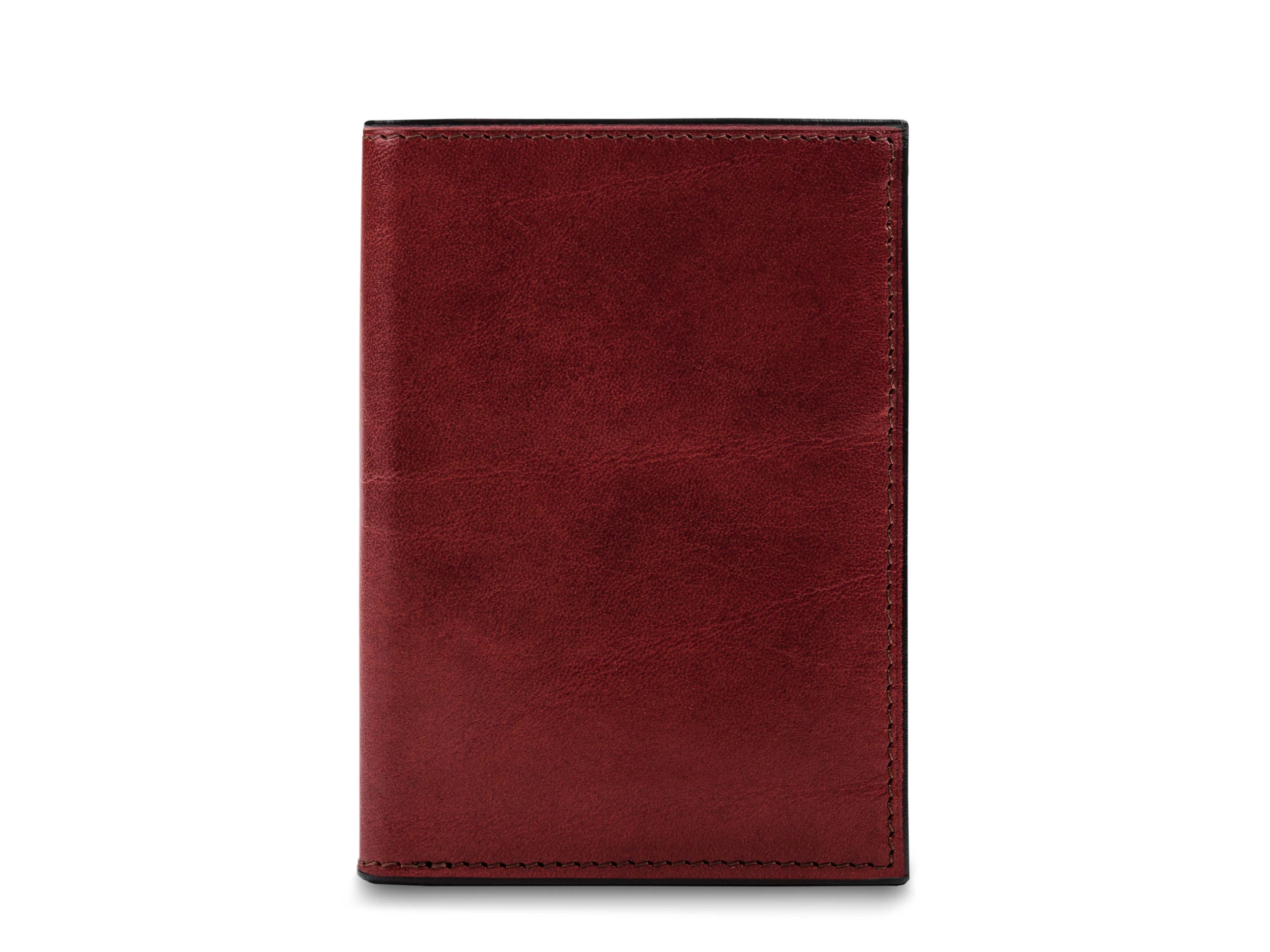 Old Leather Passport Case - Image 7