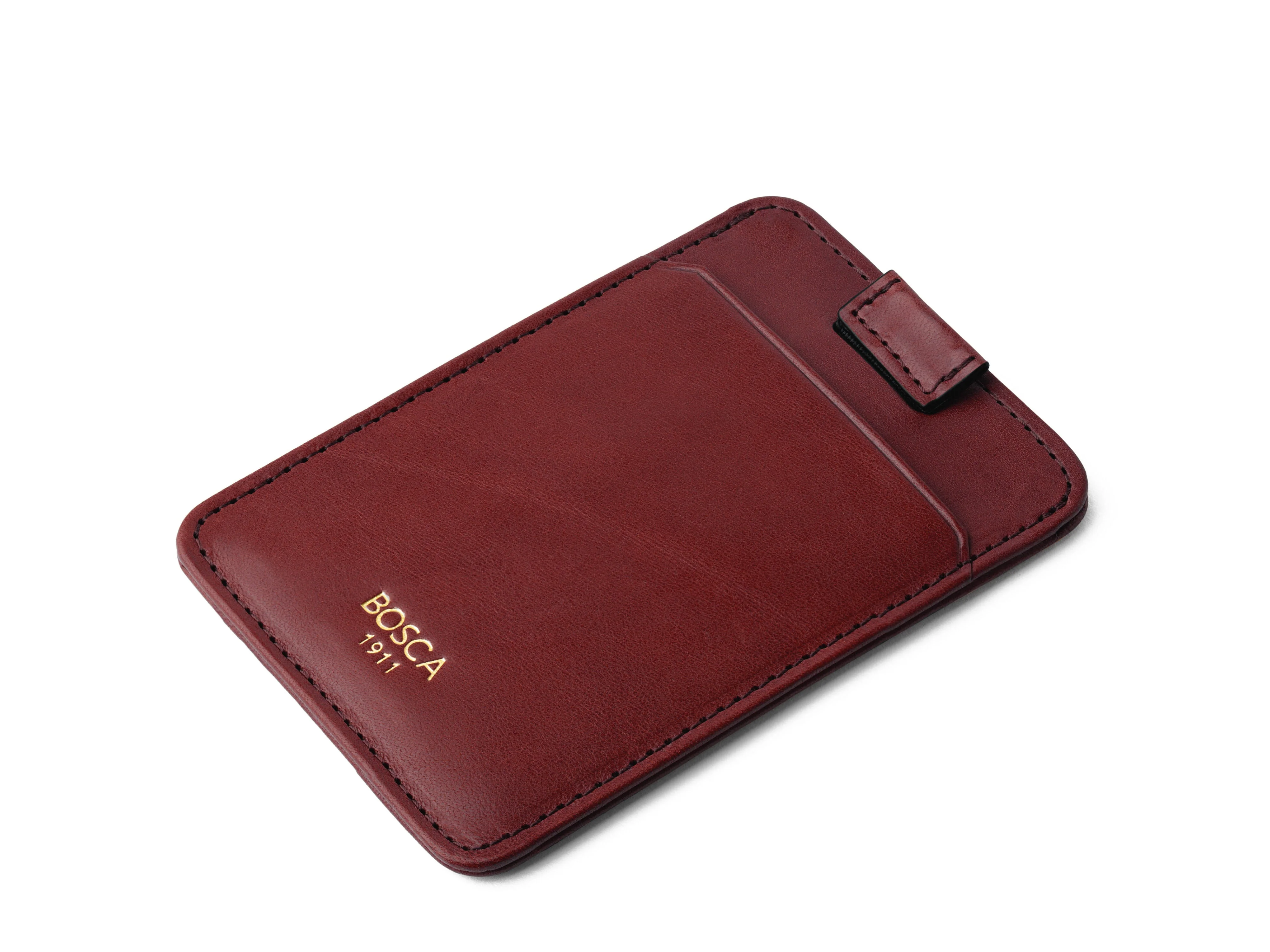 Old Leather Pull Tab Card Case - Image 13
