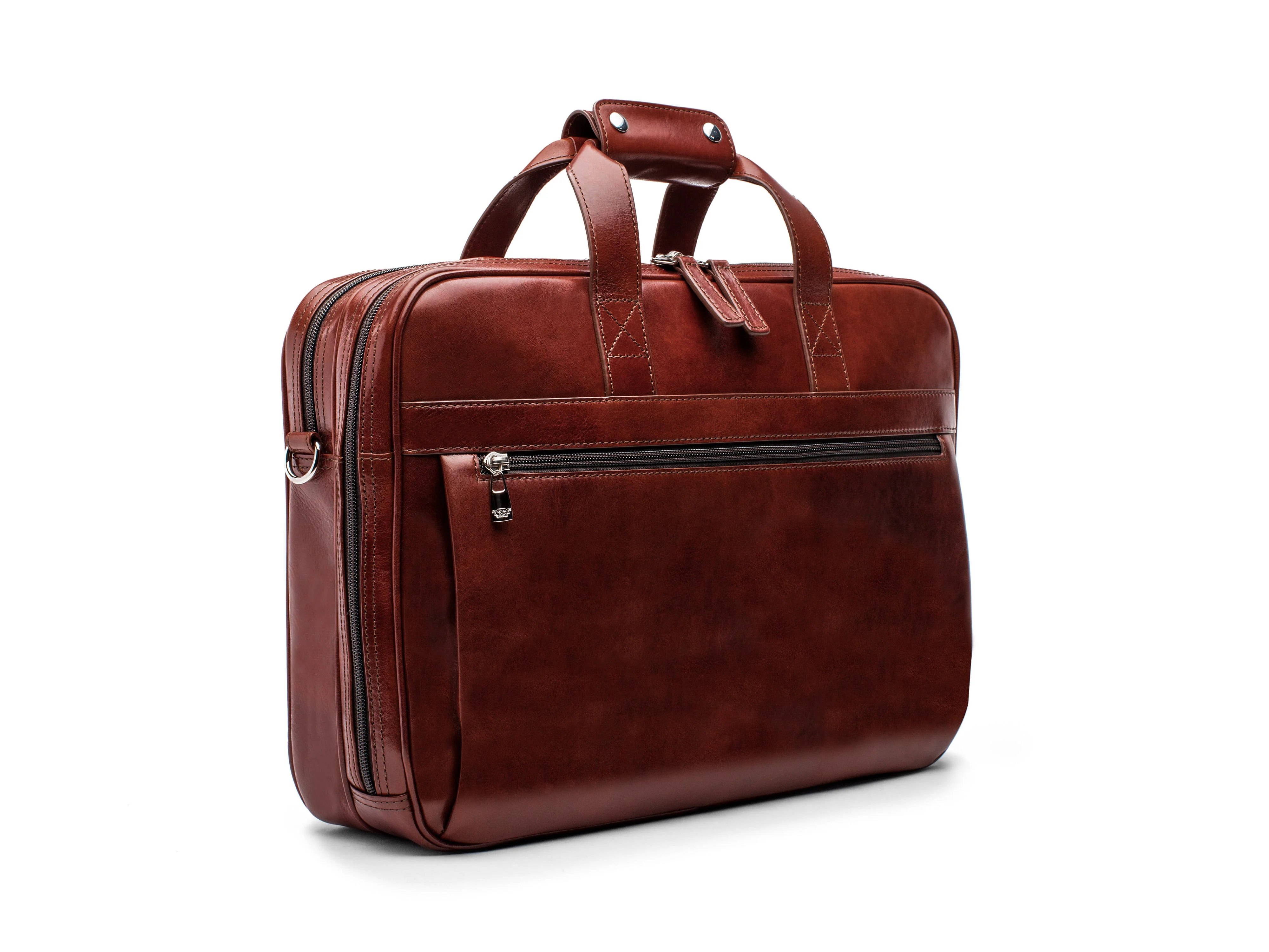 Old Leather Stringer Bag - Image 19