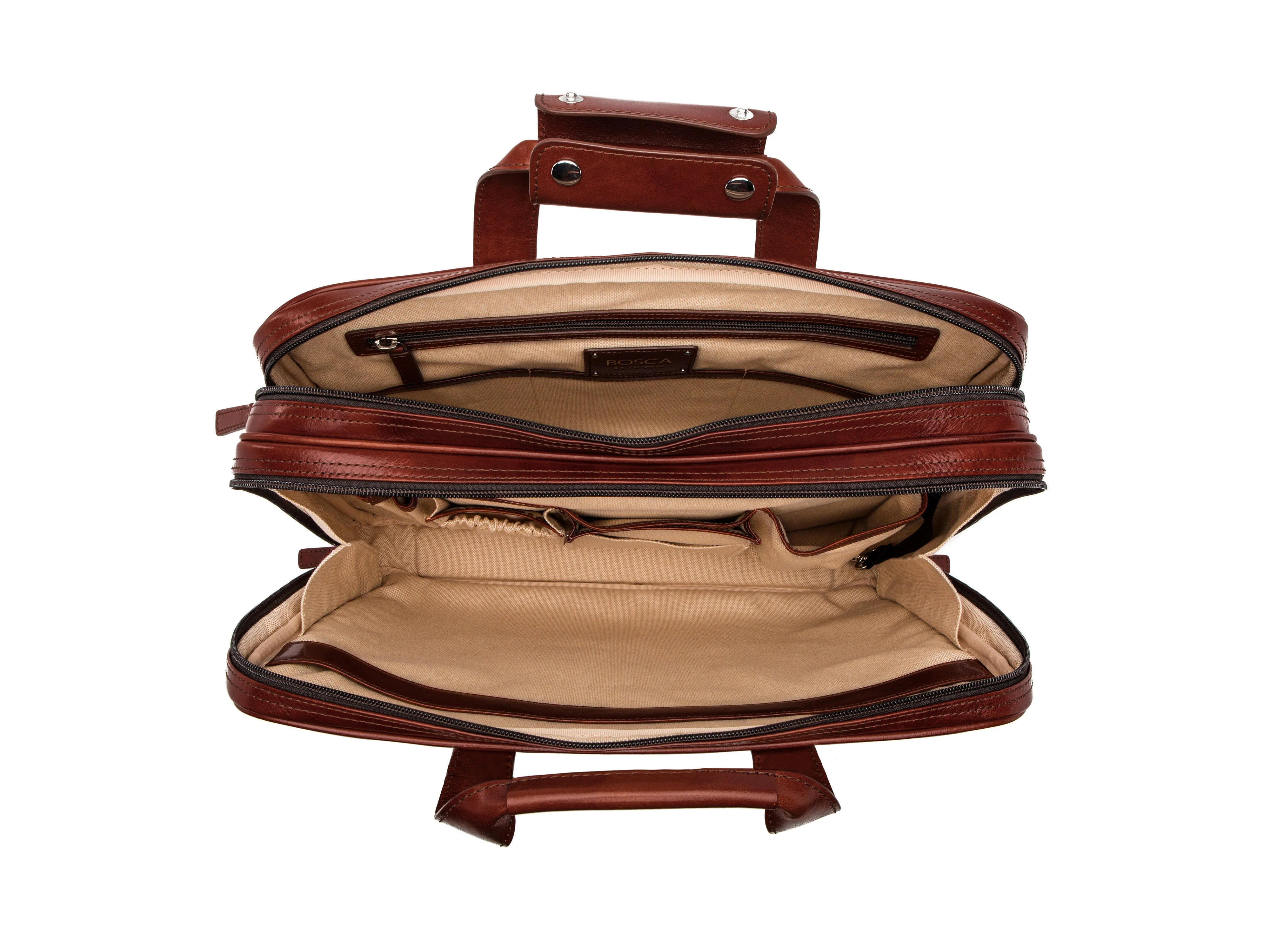 Old Leather Stringer Bag - Image 20