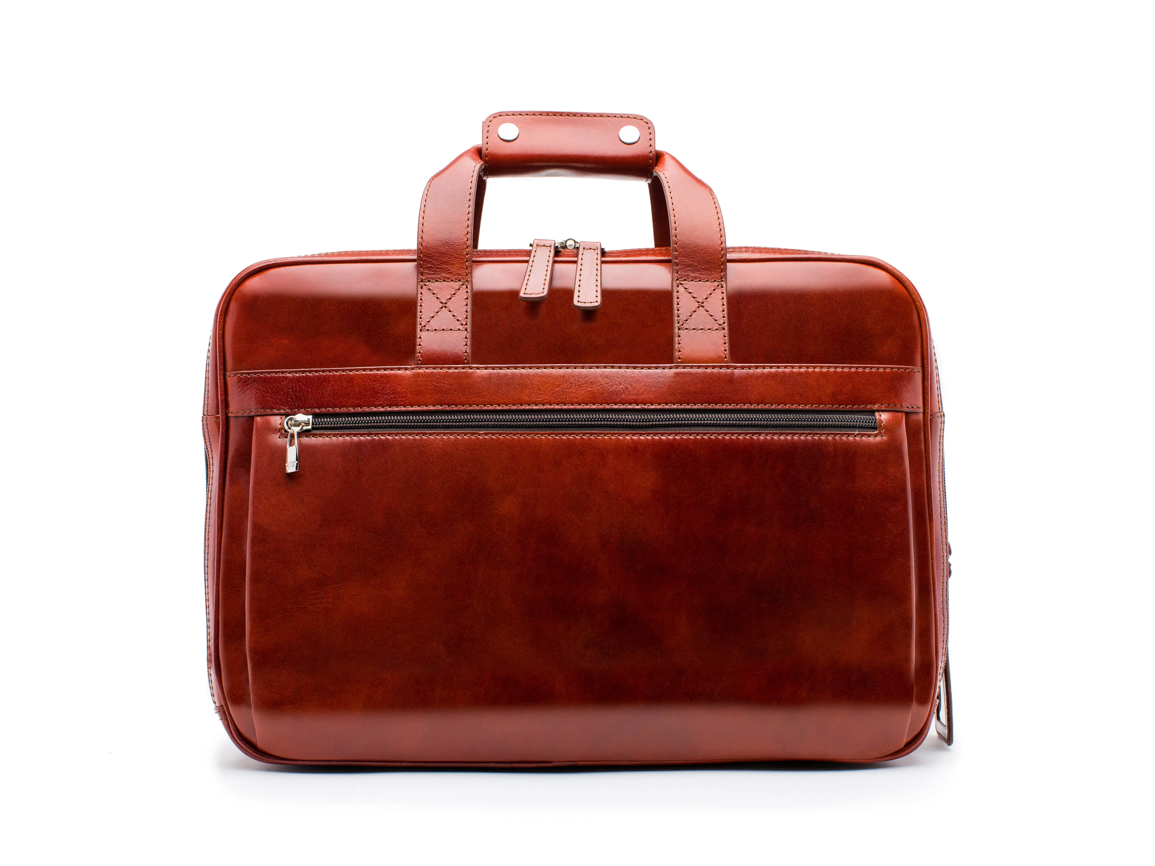 Old Leather Stringer Bag - Image 8