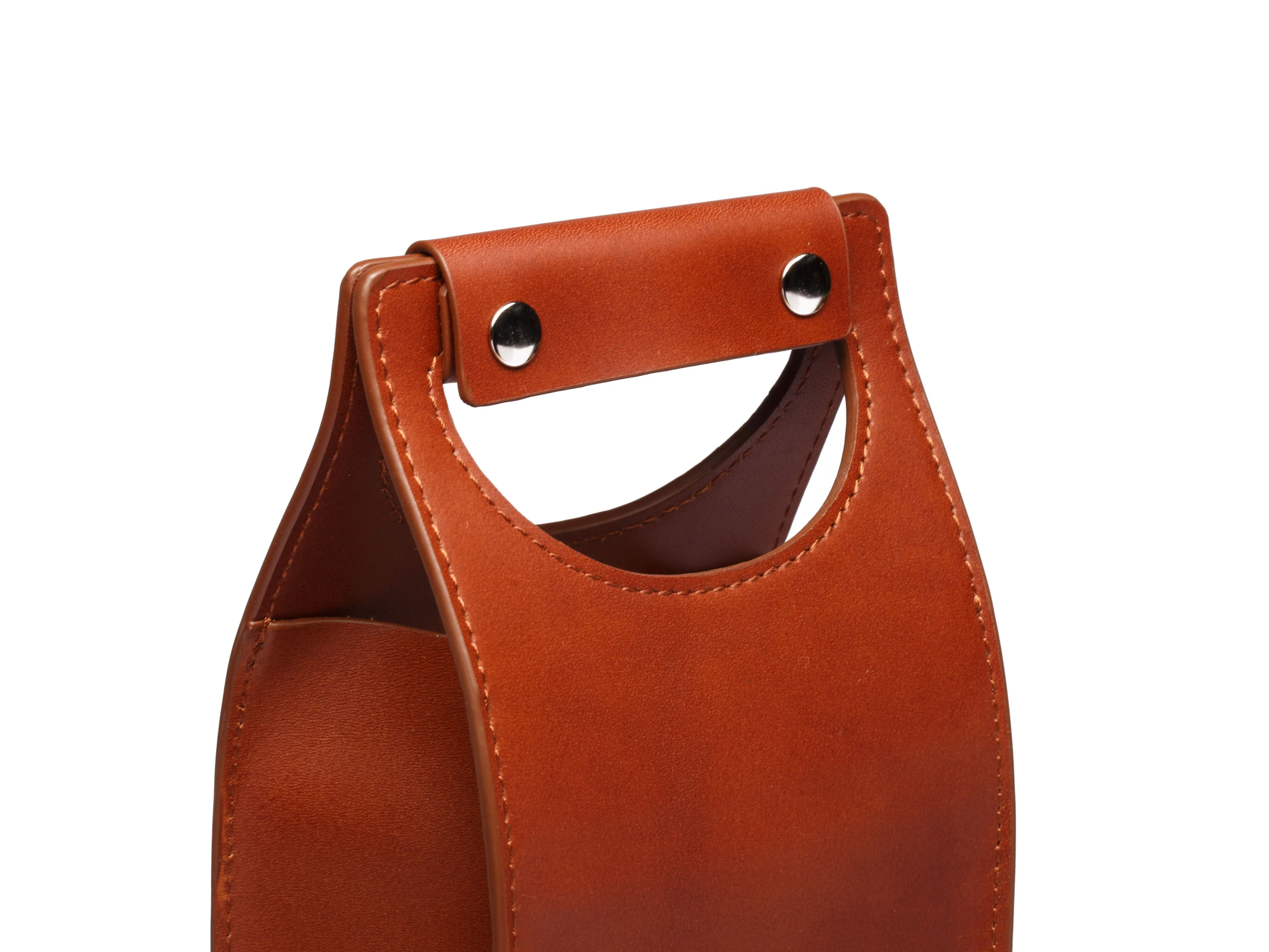 Vachetta Travel & Gift Bag for One Wine Bottle - Image 3